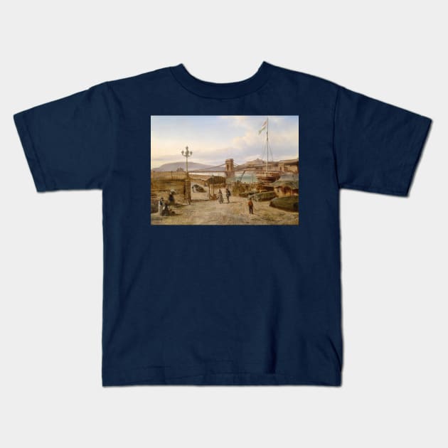 Historical view of Buda Kids T-Shirt by AlexMir